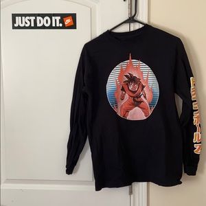 black goku long-sleeve